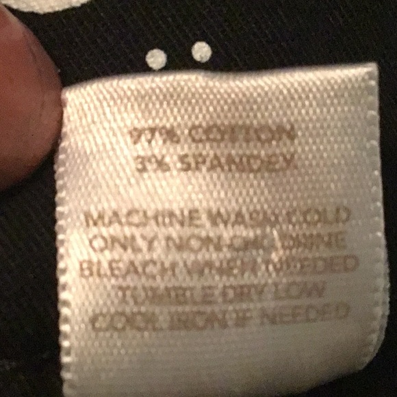 Ann Taylor Loft black capris size 6 - Picture 4 of 4